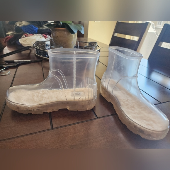 NIB UGG Drizlita Clear Rain Boots - Picture 7 of 9